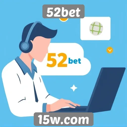 Como funciona o suporte ao cliente no 52bet